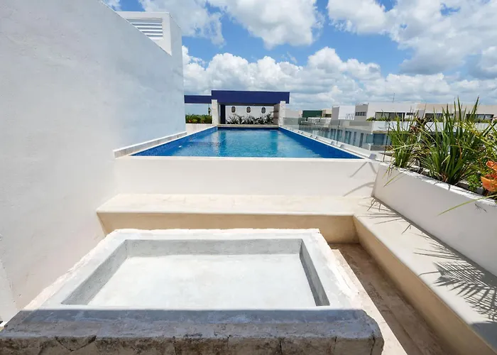 Modern 2br Retreat In Parques Zama With Private Pool Apartamento *